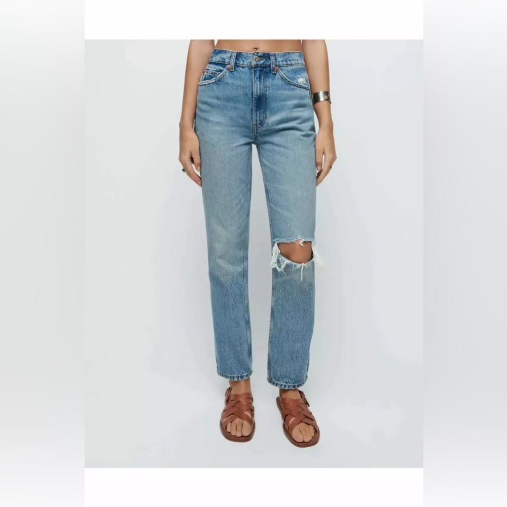 RE/DONE 
70s straight worn medium raf